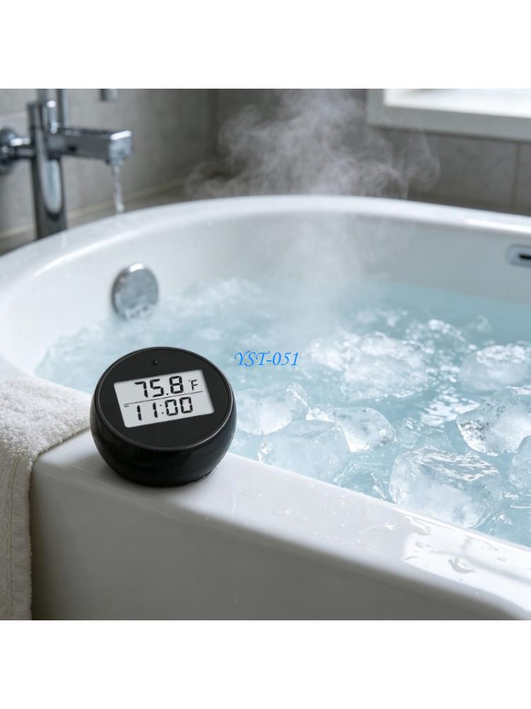 Pool Alarm Float - Termómetros digitales flotantes para baño E15A,