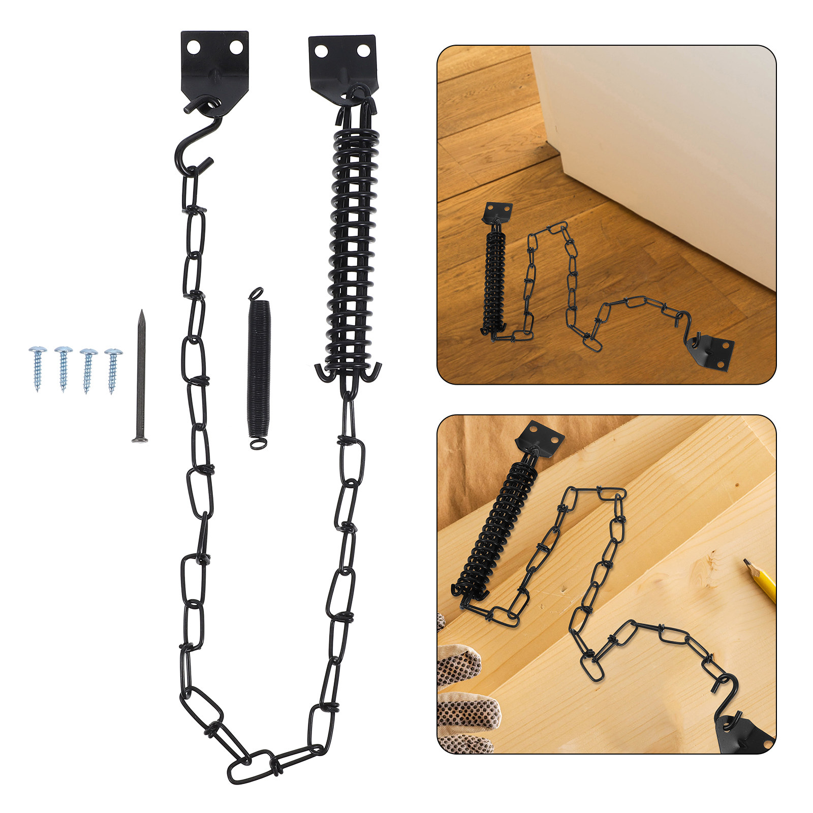 Security Chain Door - 2 Juegos de Cerraduras de Cadena