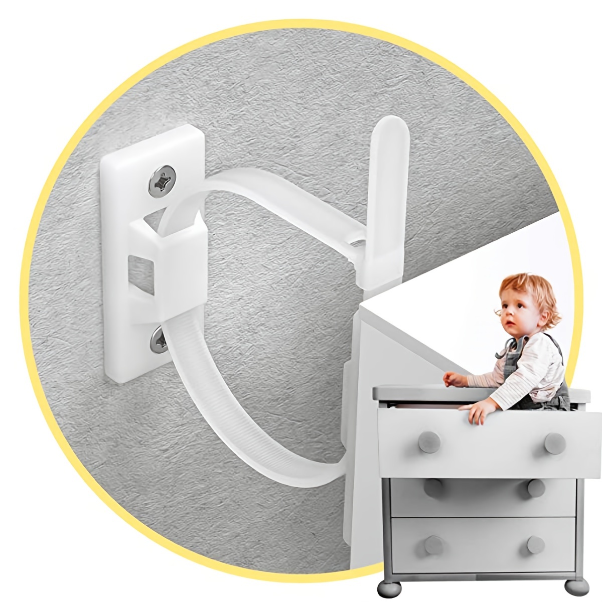 Earthquake Anchor Strap - Anclajes para muebles Correas para muebles