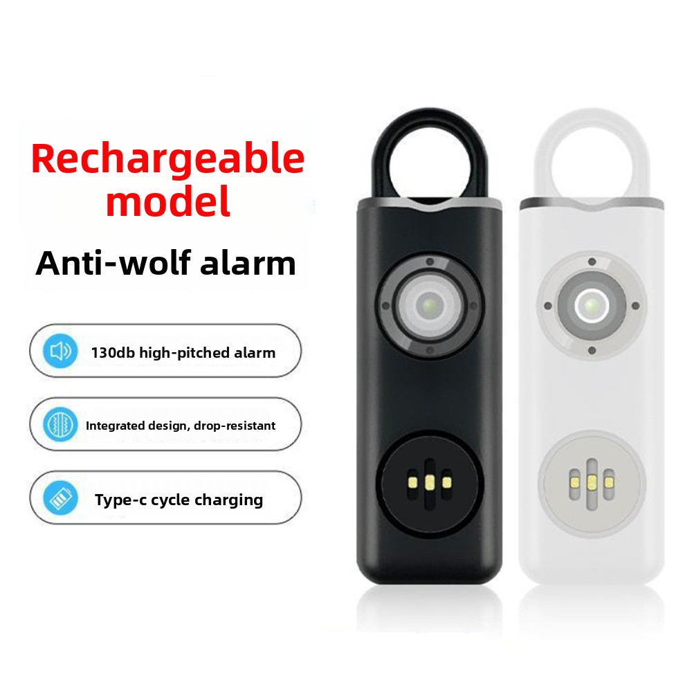 Personal Alarm Keychain - Alarma Personal Segura de 130 dB