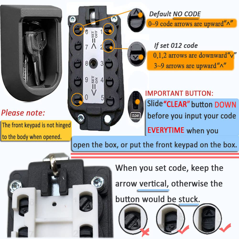 Caja de Seguridad para Llaves  - Lockbox Key Secure reseña y precio