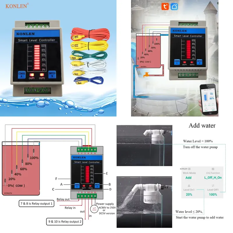 Sensor de Nivel de Agua KONLEN - Water Alarm Sensor reseña y precio