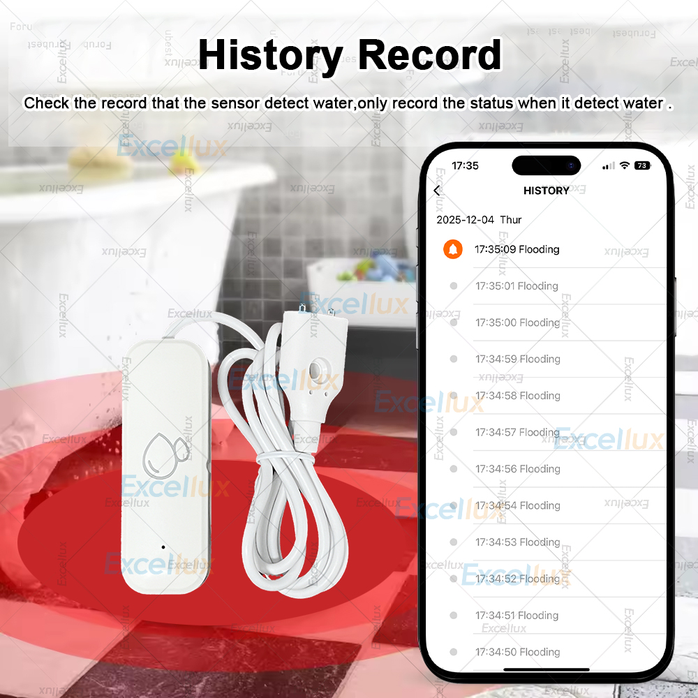 Sensor Inteligente Zigbee para - Water Alarm Sensor reseña y precio