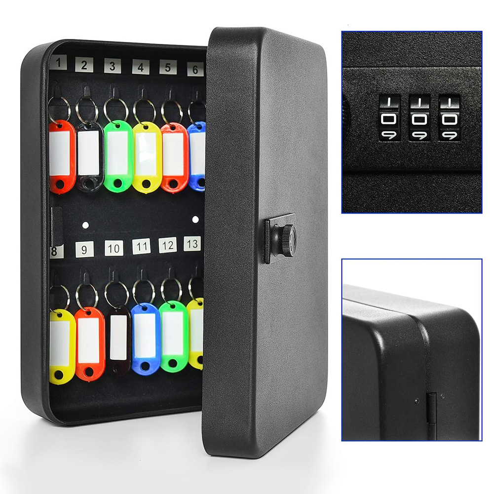 Caja de bloqueo de almacenamie - Lockbox Key Secure reseña y precio