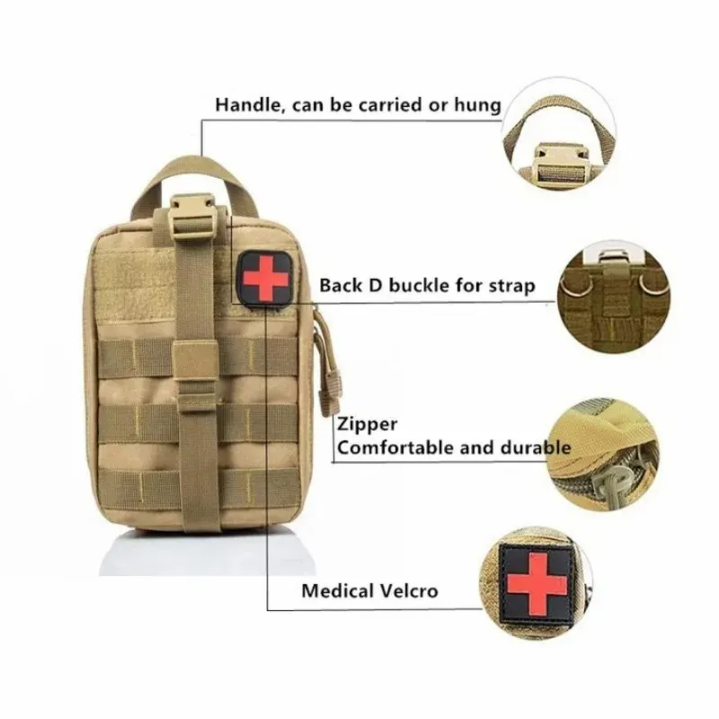 Kits de primeros auxilios táct - First Aid Bag Kit reseña y precio