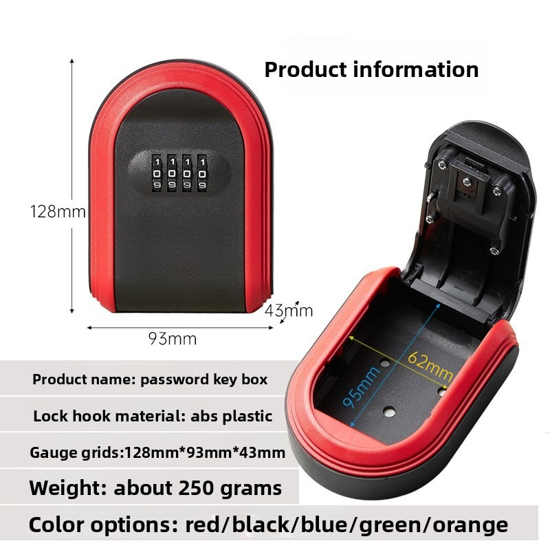 Caja de Seguridad para Llaves  - Lockbox Key Secure reseña y precio